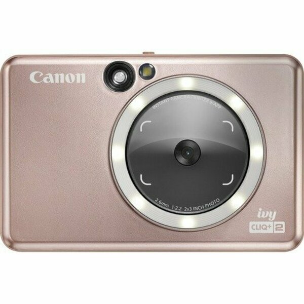 Canon Camera Printer, Bluetooth 4.0, 8MP, 2inx3inPrint Size, Rose Gold CNMCLIQ2ROSE